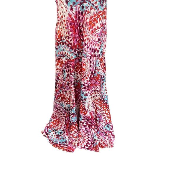 Sundance 100% Silk Maxi Dress Multicolor Print Women’s Size XL - Picture 4 of 7